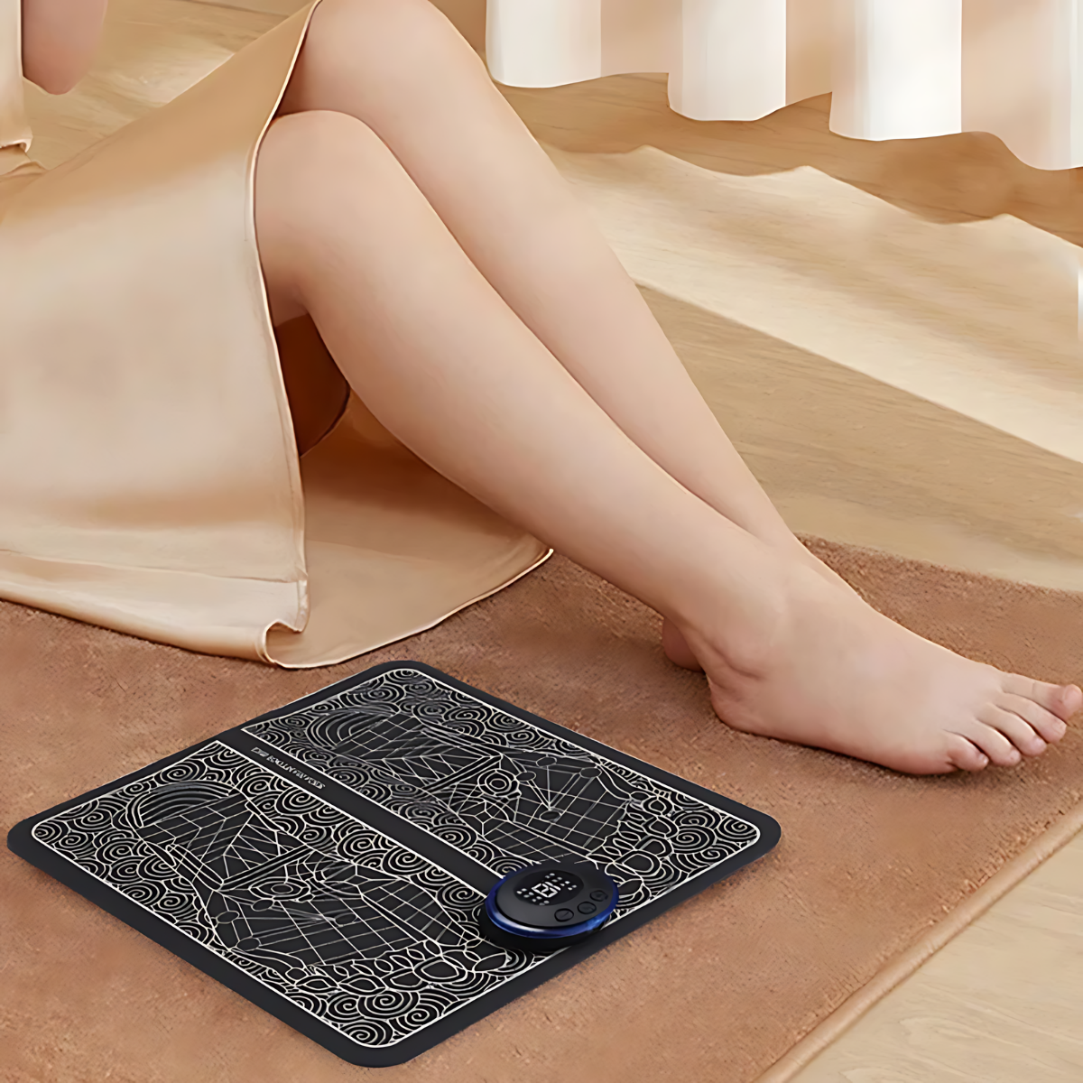 Tapete Massageador Elétrico Foot Pads