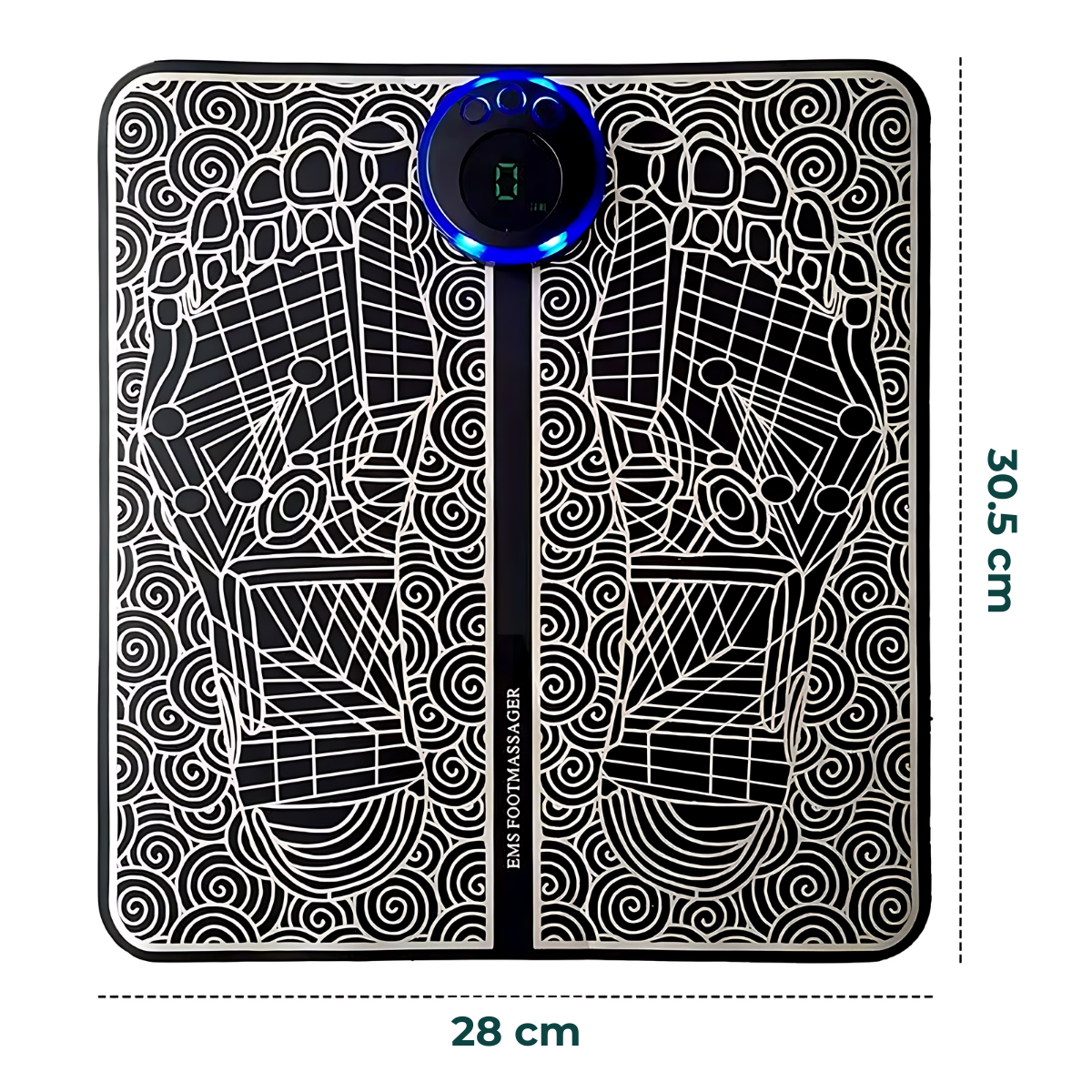 Tapete Massageador Elétrico Foot Pads