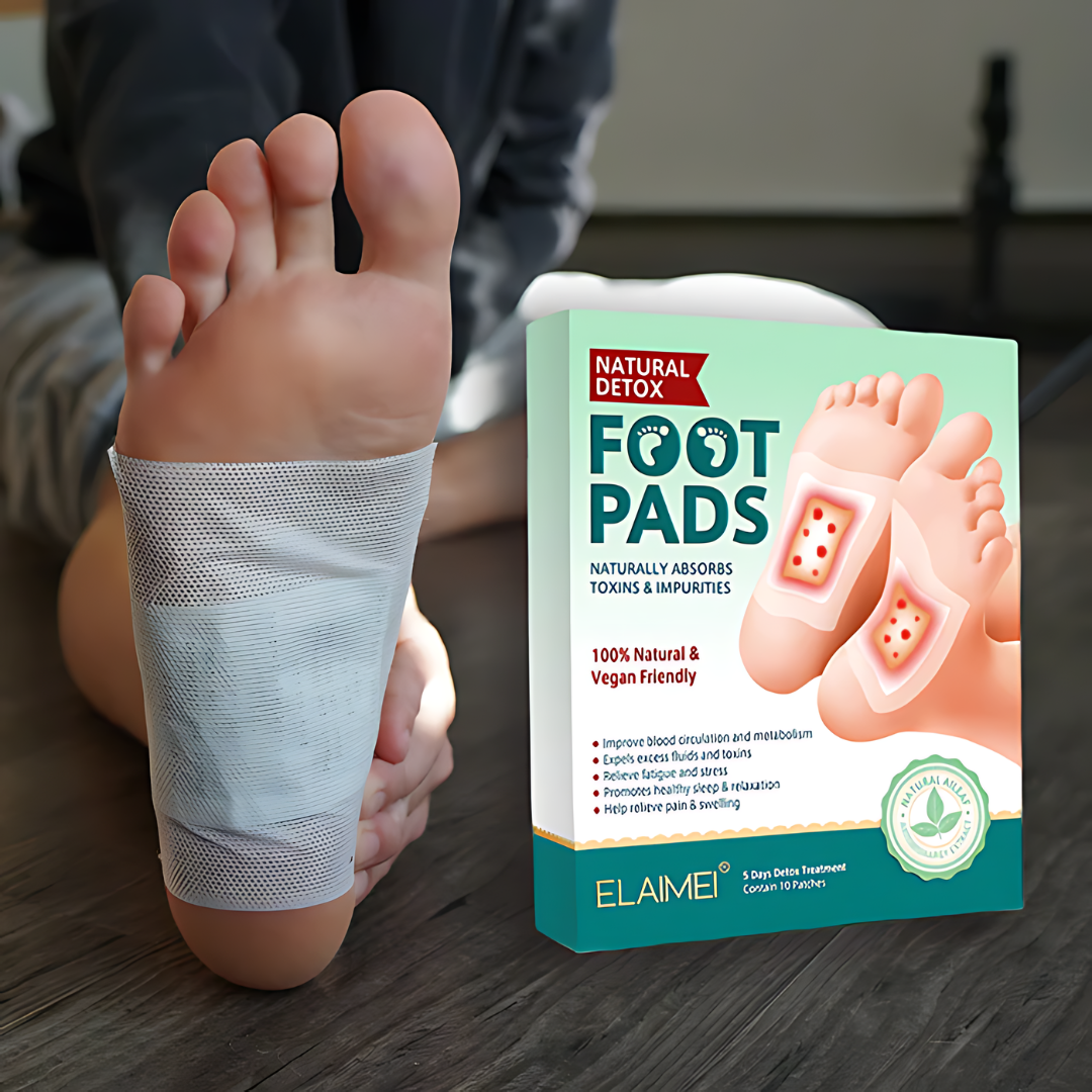 Adesivos Detox Para os Pés Foot Pads