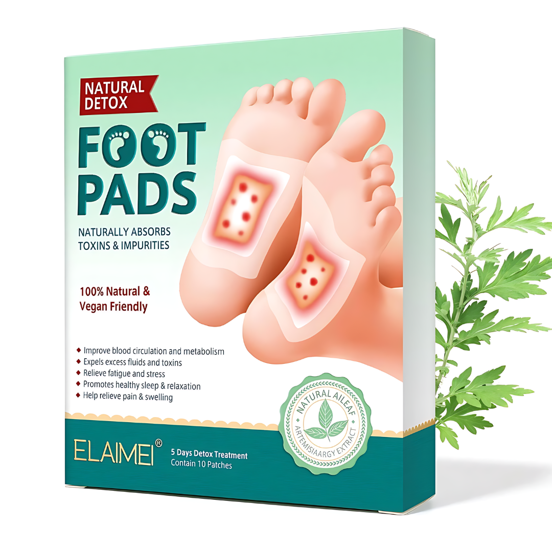 Adesivos Detox Para Os Pés Foot Pads