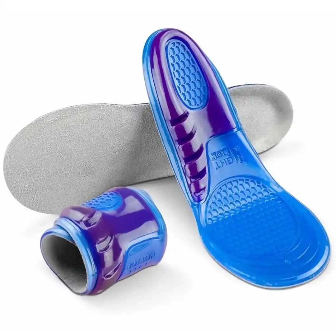 Palmilha MaxGel com tecnologia de gel de silicone para amortecimento diário